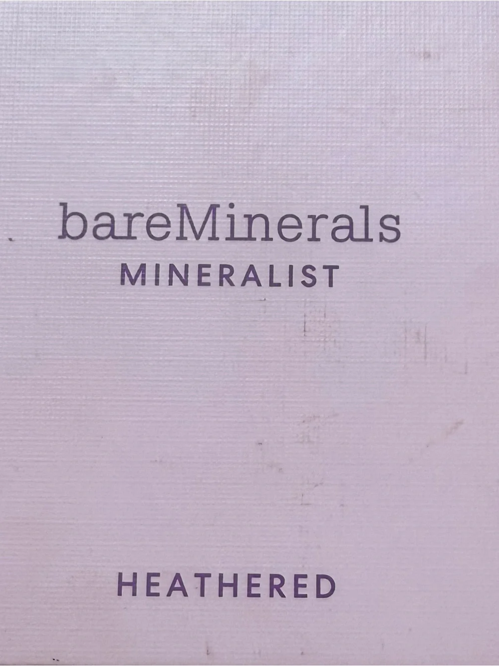BareMinerals Heathered Eyeshadow